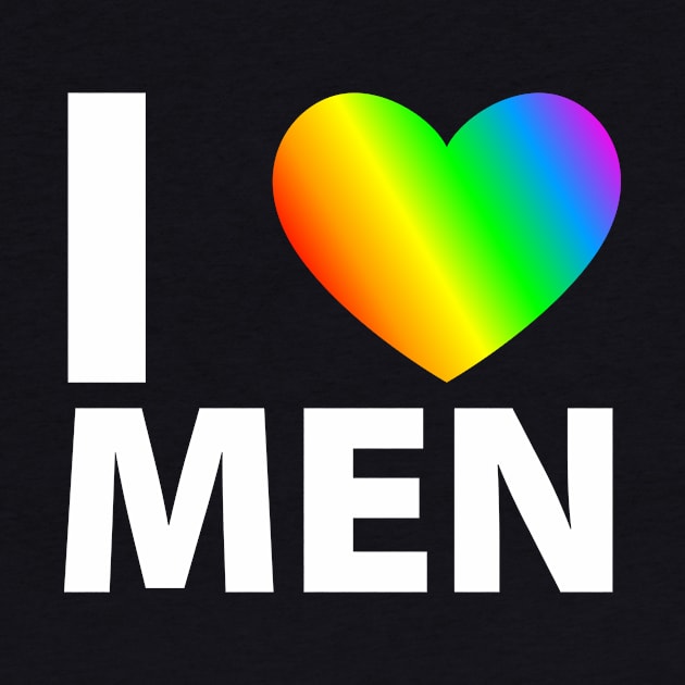 I love men | gay lgbt by Johnny_Sk3tch